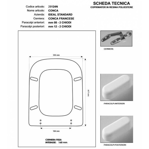Copriwater ideal standard - copriwater,