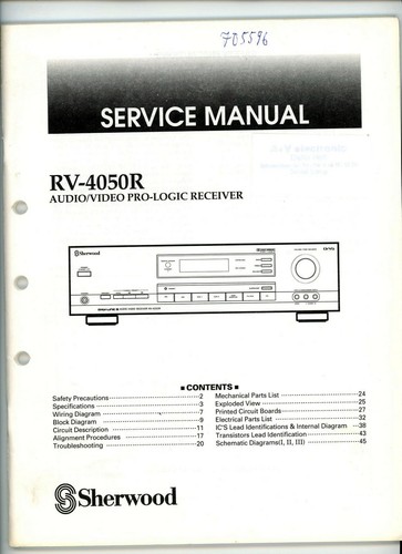 Sherwood 4050r ricevitore - rv-4050r,
