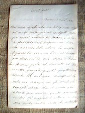 Lettera del 1871 fermo - del,