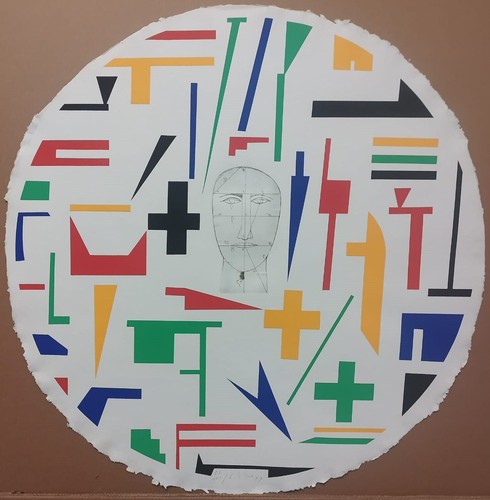 Mimmo paladino shield - |, 3