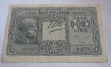 ITALY 10 Lire 1944 / 1947, BSG