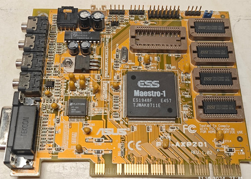 Rara scheda audio asus - scheda,