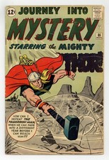 Thor Viaggio Nella Mysterium #86 GD/VG 3.0 1962 1ª App. Completa. Odin