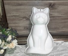 VINTAGE STAMPO DA APPENDERE CERAMICA GATTO LUNGH 31 LARGH 19 BELLO INTEGRO