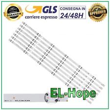 KIT 7 BARRE STRIP 6 LED PER TV 55" TELEFUNKEN TE55287S25T2M / TE55287S25TXM