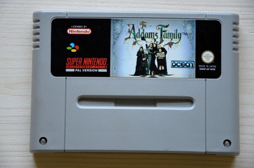 Snes the addams family per - family,