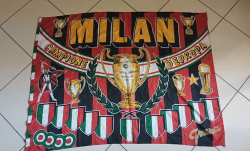 Bandiera milan vintage coppa - milan,
