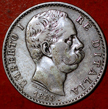 Italy 2 Lire 1883 KM# 23
