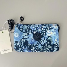Borsa Kipling blu floreale