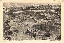 Jerusalem  Yerushalayim Israel Panorama Blick vom Mount Scopus