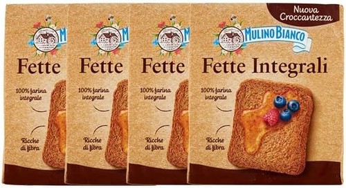 Mulino bianco fette integrali - bianco,