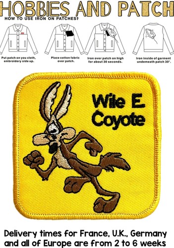 Patch wile coyote looney - coyote,