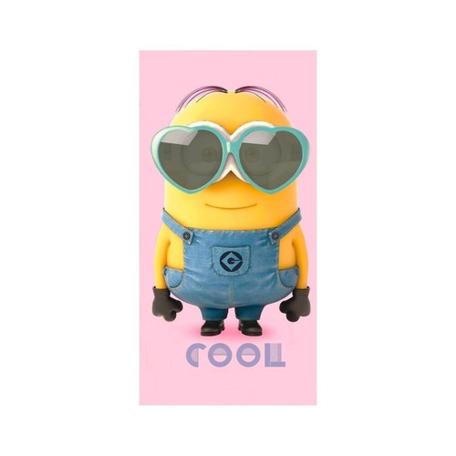 Telo mare minions rosa 70x140 - mare,