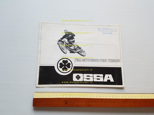 Ossa produzione modelli 250 - modelli,