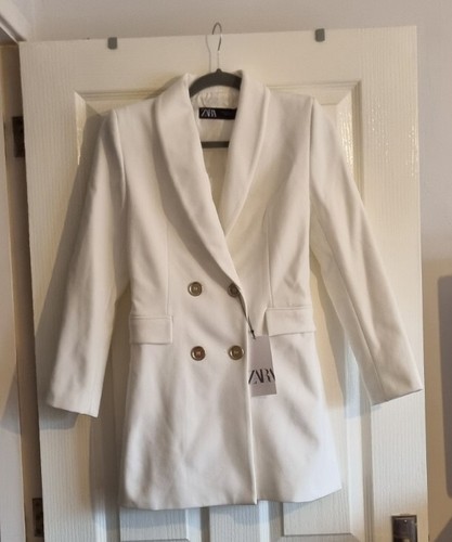 Abito blazer donna - bianco, zara