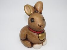 Thun coniglio bobo con cuore, marrone.  Altezza 10 cm.