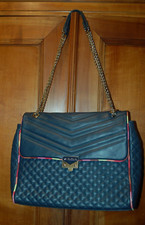 Mario Valentino Napoli, Borsa Blu, Pelle, usata, vedi nota!