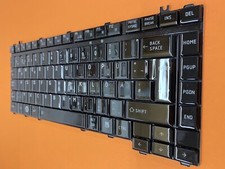 Tastiera DE nera lucida per Toshiba Satellite A200-1SX, A300D-21W