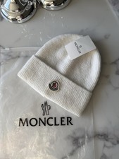 Berretto Moncler Bianco, Nuovo