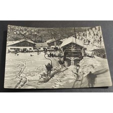 Cartolina Monesi - Albergo e