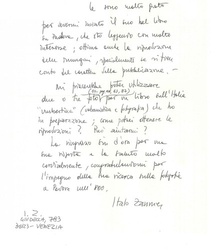 1982 venezia italo zannier - venezia,