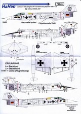 Decalcomania HaHen 72045 1:72