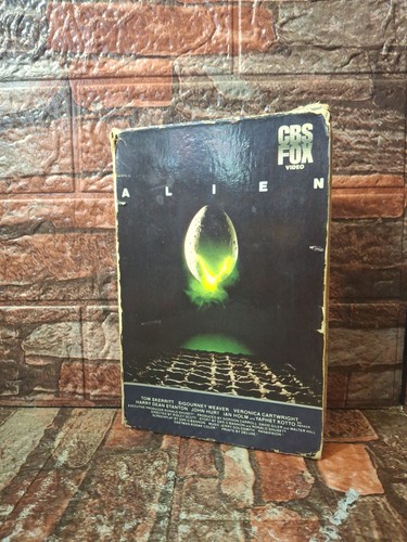 Alien vhs cbs fox 1983 - vhs,