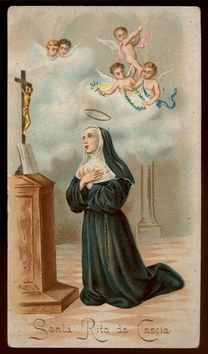 Antico santino cromo holy card - cromo-holy,