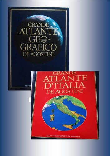 Grande atlante geografico - geografico, e