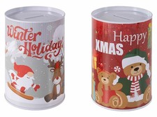 SALVADANAIO IN METALLO DI