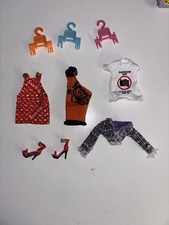 RAINBOW HIGH LOTTO VESTITI SCARPE STAMPELLE OUTFIT MATTEL No Monster