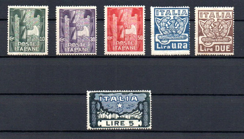Regno italia 1923 serie di - serie,