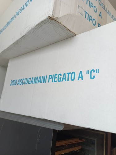 Asciugamani carta piegati - asciugamani,