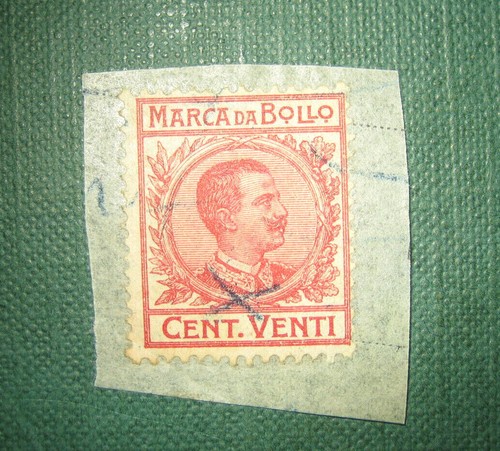 Marca bollo 20 centesimi - da,