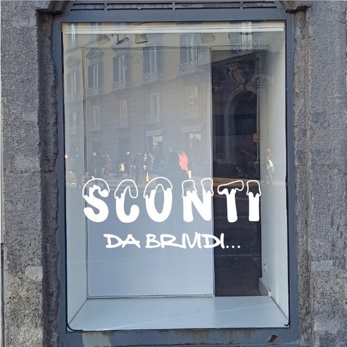 Vetrofanie saldi sconti - saldi,