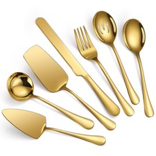 Set servizio posate oro 7