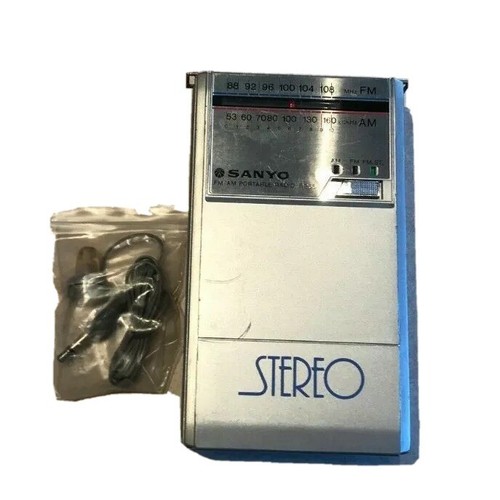 Sanyo radio portatile - sanyo,
