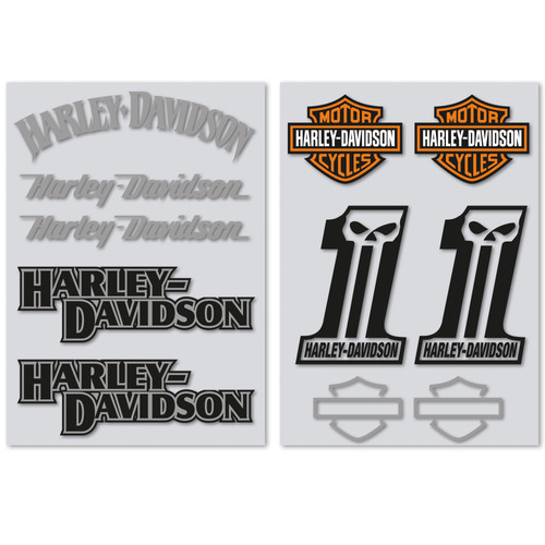 Adesivi harley davidson - adesivi, 11