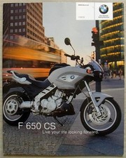 BMW F650CS MOTO depliant