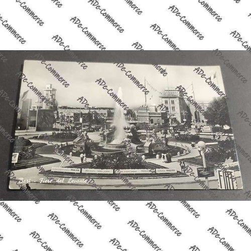 Cartolina bari fiera del - cartolina,