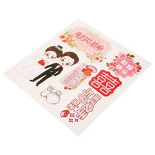  1 set di decorazioni per torte, decorazioni per dessert nuziali, decorazioni