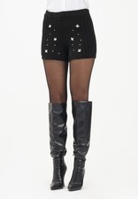 VICOLO Shorts Donna Nero