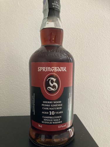 Whisky springbank pedro - springbank, y