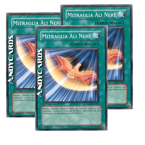 Mitraglia ali nere - 3x,