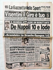 Gazzetta Dello Sport 2-6-1986