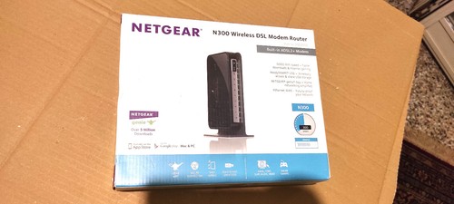 Modem router adsl netgear n300 - router,