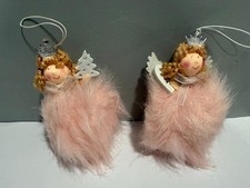 Set di 2 angeli pendenti