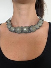 Collana bottoni resina - di, in