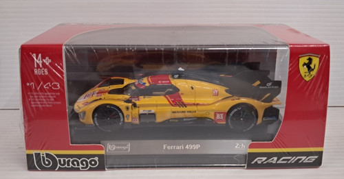 Burago ferrari 499p 83 - -,