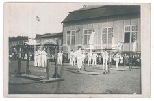 1920 ca SPORT GINNASTICA - GERMANIA - Esibizione alle parallele *Foto 14x9 cm